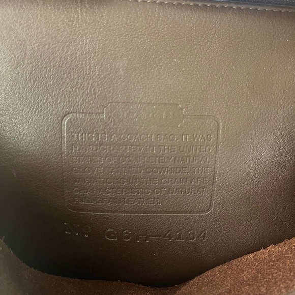 Vintage Coach leather backpack - Picture 3 of 8